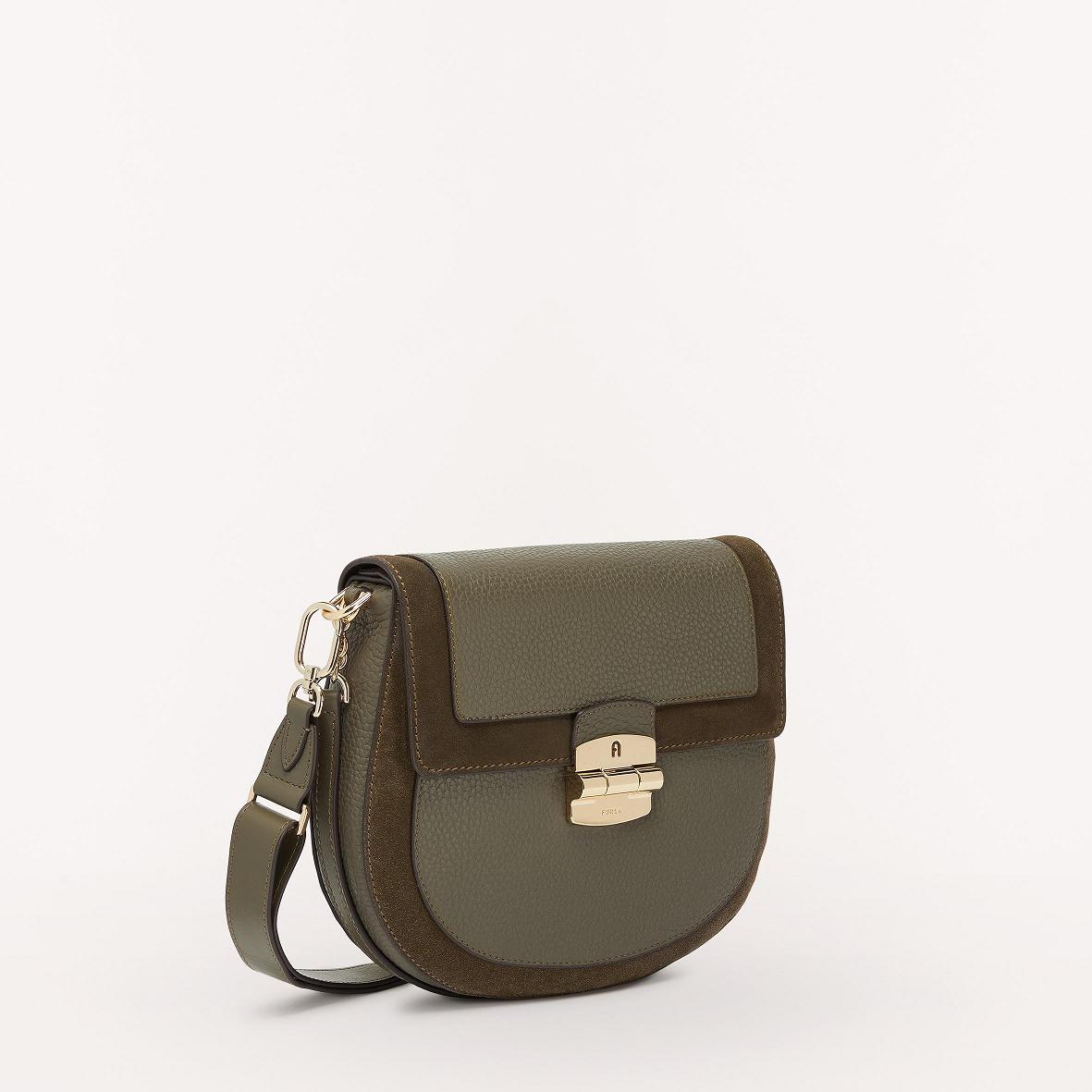 Furla Club 2 Crossbody Green Women South Africa OV0153697